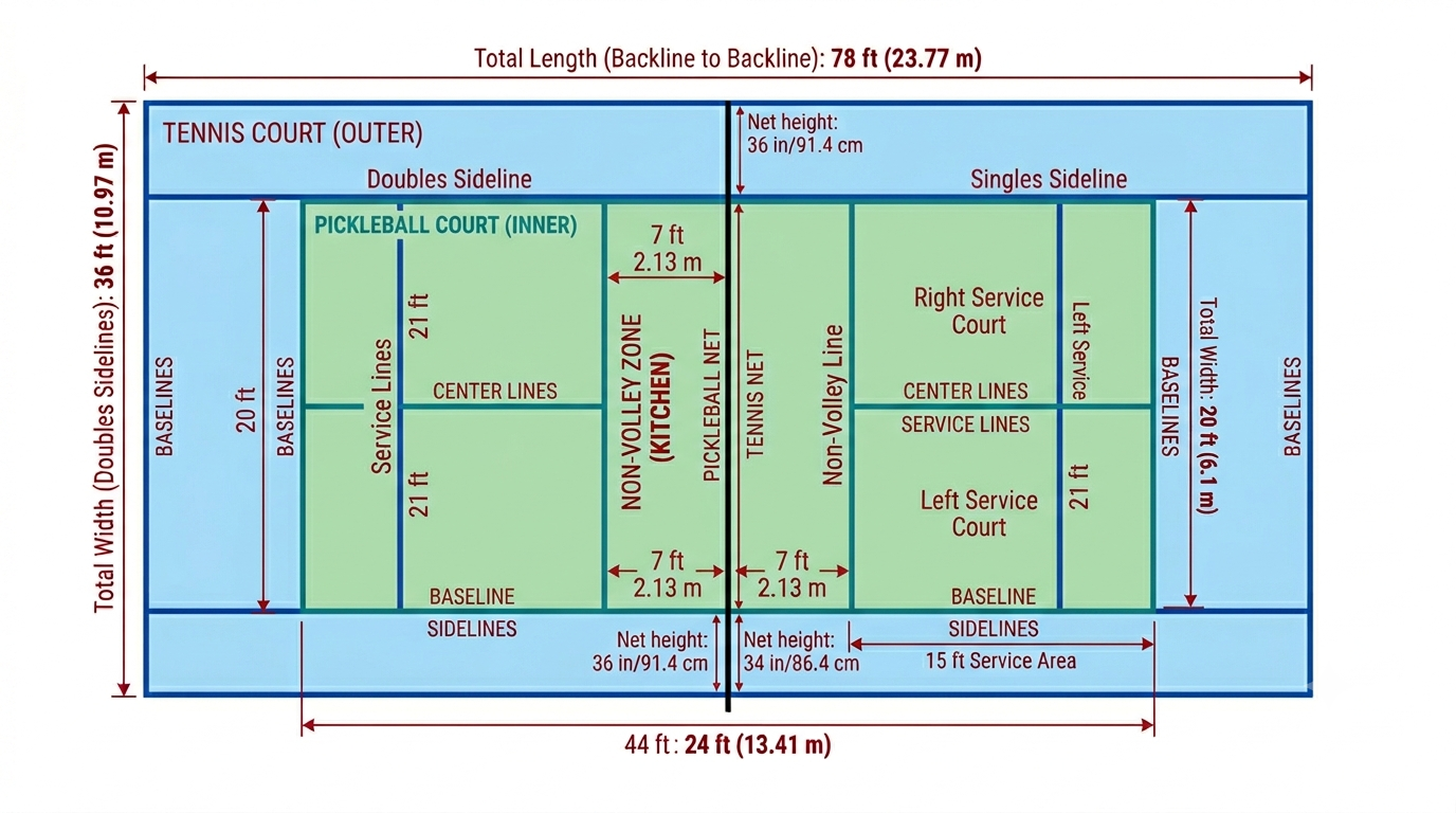 Converting a Tennis Court to a Pickleball Court in Los Angeles: A Practical Local Guide