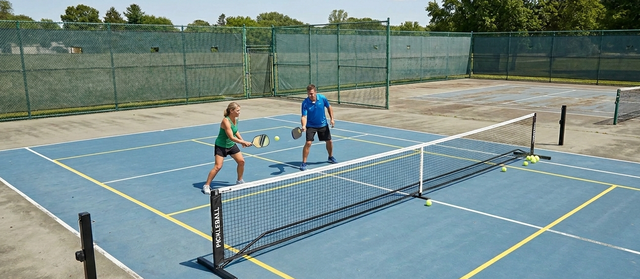 Converting Tennis Courts to Pickleball in Los Angeles